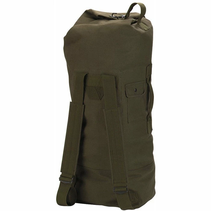 Rothco Bags Olive Drab - Military GI Style Double Strap Duffle Bag 22 In. X 38 In. - Cotton Canvas 3 Rothco Bags Olive Drab - Military GI Style Double Strap Duffle Bag 22 In. X 38 In. - Cotton Canvas