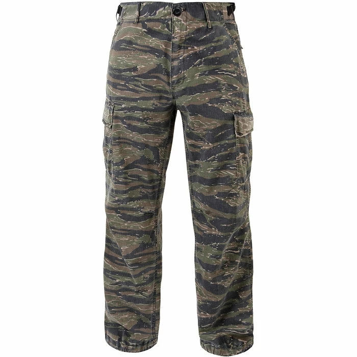 Rothco Tiger Stripe Camouflage - Military Vintage Vietnam Fatigue Pants 6 Rothco Tiger Stripe Camouflage - Military Vintage Vietnam Fatigue Pants
