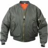 Rothco Sage Green - Air Force MA-1 Bomber Flight Jacket