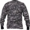 Rothco Shirts Subdued Urban Digital Camo - Military Long Sleeve T-Shirt 2 Rothco Shirts Subdued Urban Digital Camo - Military Long Sleeve T-Shirt