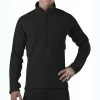 Rothco Black - ECWCS Generation III Underwear Zip-Collar Shirt
