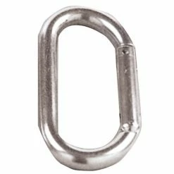 Rothco Paracord / Rope / Rappelling Gear Silver - High Quality D Carabiner - Aluminum