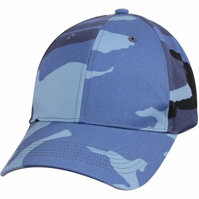Rothco Headwear Sky Blue Camouflage - Military Low Profile Adjustable Baseball Cap 3 Rothco Headwear Sky Blue Camouflage - Military Low Profile Adjustable Baseball Cap