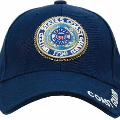 Rothco Navy Blue - US COAST GUARD Deluxe Adjustable Cap With Emblem