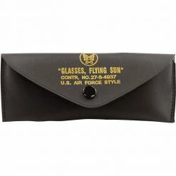 Army Navy Store Smoke Lenses - US Air Force Style Aviator Sunglasses With Case