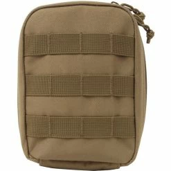 Rothco Coyote Brown - Tactical MOLLE Compatible First Aid Pouch