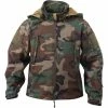 Rothco Woodland Camouflage - Tactical Special Operations Soft Shell Jacket Jackets / Coats