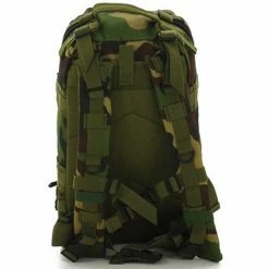 Army Navy Store Woodland Camouflage - Military MOLLE Compatible Medium Transport Pack