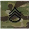 Rothco Multicam Camouflage - Military Staff Sergeant Insignia Patch SSG