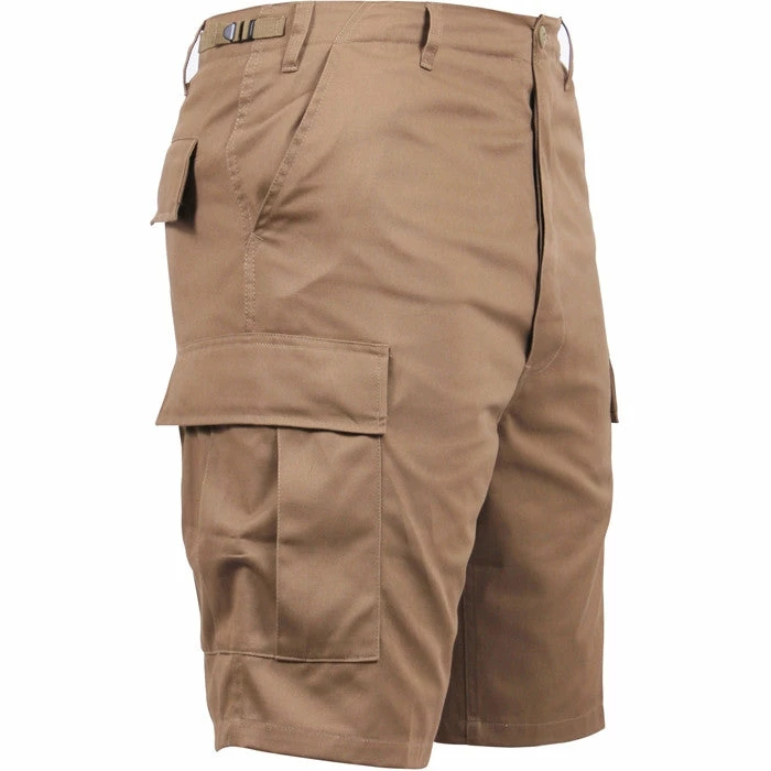 Rothco Coyote Brown - Military Cargo BDU Shorts - Polyester Cotton Twill 4 Rothco Coyote Brown - Military Cargo BDU Shorts - Polyester Cotton Twill