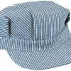 Rothco Train Conductor Hat Engineer Cap Hickory Stripe Headwear 1 Rothco Train Conductor Hat Engineer Cap Hickory Stripe Headwear