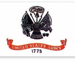 Rothco White - UNITED STATES ARMY 1775 Flag With Emblem 3' X 5' Flags