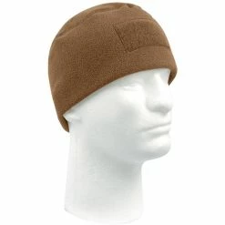 Rothco Coyote Brown - Military Polar Fleece Watch Cap With Patch Attachment