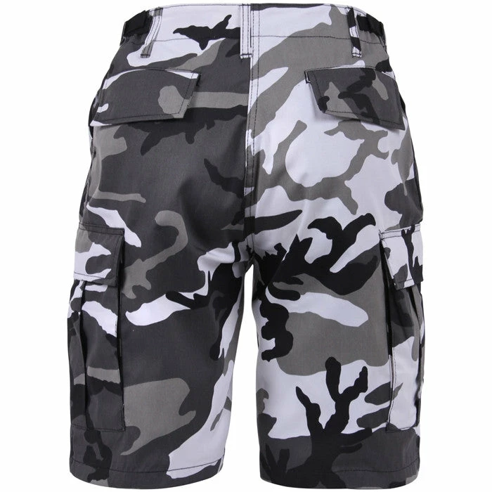 Rothco City Camouflage - Military Cargo BDU Shorts - Polyester Cotton Twill 3 Rothco City Camouflage - Military Cargo BDU Shorts - Polyester Cotton Twill