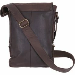 Army Navy Store Brown - Leather Military Tech Bag