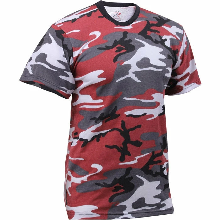 Rothco Red Camouflage - Military T-Shirt Shirts 4 Rothco Red Camouflage - Military T-Shirt Shirts