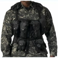 Rothco Black - Tactical Assault Vest