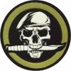 Rothco Military Skull And Knife Patch With Hook Back Patches 1 Rothco Military Skull And Knife Patch With Hook Back Patches