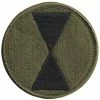 Rothco Subdued - US Army 7th Infantry Division Military Patch 2.5 In. Patches