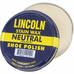 Army Navy Store Lincoln Neutral - USMC Official Stain Wax Shoe Polish - USA Made Shoe Care