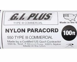 Rothco Purple - Military Grade 550 LB Tested Type III Paracord Rope 100' - Nylon USA Made