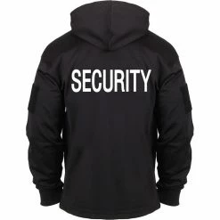 Rothco Shirts Black - Security Concealed Carry Hoodie Sweatshirt