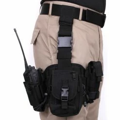Rothco Black - Drop Leg Utility Rig Law Enforcement Gear
