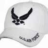 Rothco White - Air Force Wing Low Profile Adjustable Baseball Cap Headwear