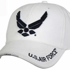 Rothco White - Air Force Wing Low Profile Adjustable Baseball Cap Headwear