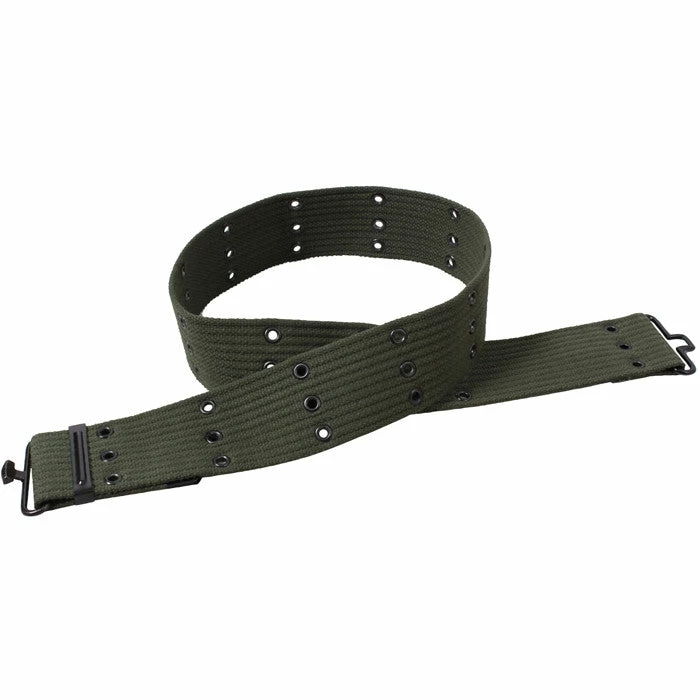 Rothco Belts / Suspenders Olive Drab - Army Style Pistol Belt With Metal Buckle 42 In. - Cotton Canvas 3 Rothco Belts / Suspenders Olive Drab - Army Style Pistol Belt With Metal Buckle 42 In. - Cotton Canvas