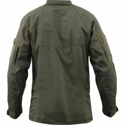 Rothco Olive Drab - Military Tactical Lightweight Flame Resistant Combat Shirt Shirts