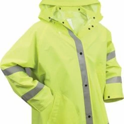 Rothco Safety Green - Reflective Rain Jacket Jackets / Coats