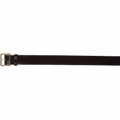 Rothco Black - Military Garrison Belt With Gold Buckle - Bonded Leather