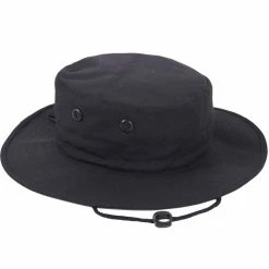 Rothco Black - Adjustable Boonie Hat Headwear