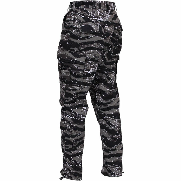 Rothco Urban Tiger Stripe Camouflage - Military BDU Pants - Polyester Cotton Twill 5 Rothco Urban Tiger Stripe Camouflage - Military BDU Pants - Polyester Cotton Twill