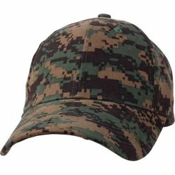 Army Navy Store Woodland Digital Camouflage - Kids Military Low Profile Adjustable Baseball Cap Headwear