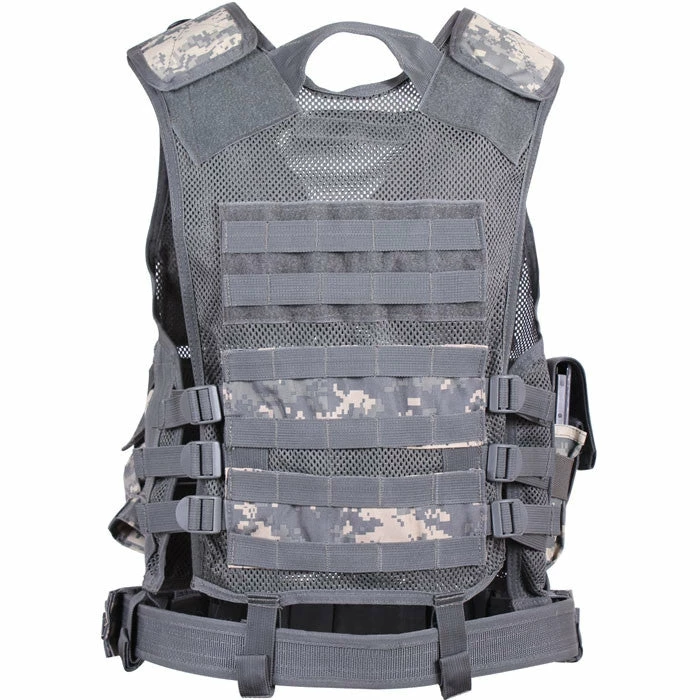Army Navy Store ACU Digital Camouflage - MOLLE Compatible Cross Draw Tactical Vest Vests 3 Army Navy Store ACU Digital Camouflage - MOLLE Compatible Cross Draw Tactical Vest Vests