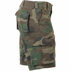 Rothco Woodland Camouflage - Military Vintage Paratrooper Cargo Shorts 8 Rothco Woodland Camouflage - Military Vintage Paratrooper Cargo Shorts