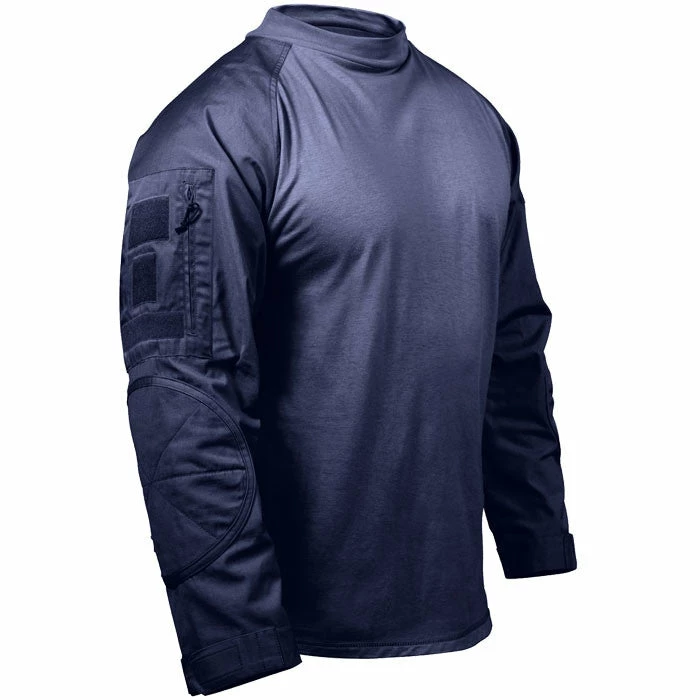 Rothco Navy Blue - Military Tactical Lightweight Flame Resistant Combat Shirt Shirts 3 Rothco Navy Blue - Military Tactical Lightweight Flame Resistant Combat Shirt Shirts