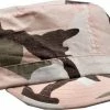 Rothco Headwear Subdued Pink Camouflage - Womens Vintage Adjustable Fatigue Cap - Cotton Ripstop 2 Rothco Headwear Subdued Pink Camouflage - Womens Vintage Adjustable Fatigue Cap - Cotton Ripstop