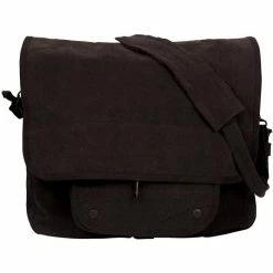 Rothco Black - Vintage Army Paratrooper Shoulder Bag