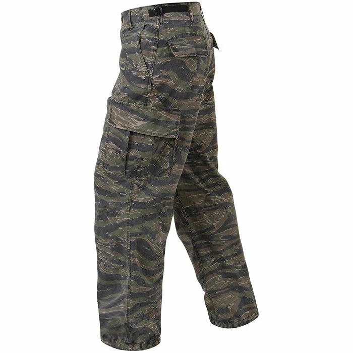 Rothco Tiger Stripe Camouflage - Military Vintage Vietnam Fatigue Pants 4 Rothco Tiger Stripe Camouflage - Military Vintage Vietnam Fatigue Pants