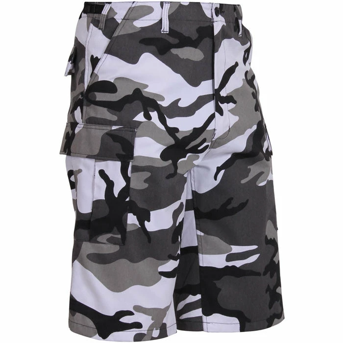 Rothco City Camouflage - Military Long Cargo BDU Shorts - Polyester Cotton Twill 5 Rothco City Camouflage - Military Long Cargo BDU Shorts - Polyester Cotton Twill