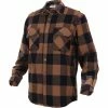 Rothco Brown Black - Buffalo Plaid Extra Heavyweight Brawny Flannel Shirt Shirts
