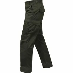 Rothco Olive Drab - Military BDU Pants - Cotton Ripstop