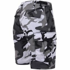 Rothco City Camouflage - Military Cargo BDU Shorts - Polyester Cotton Twill