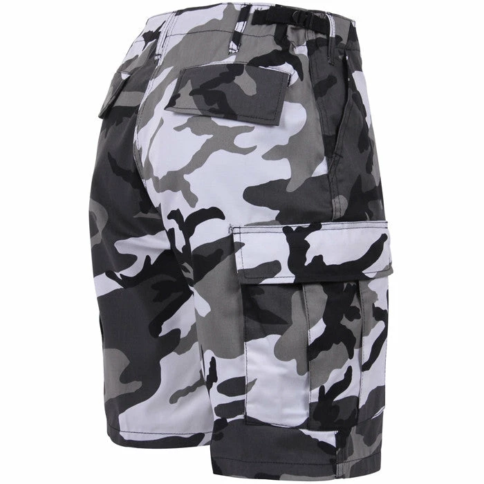 Rothco City Camouflage - Military Cargo BDU Shorts - Polyester Cotton Twill 4 Rothco City Camouflage - Military Cargo BDU Shorts - Polyester Cotton Twill