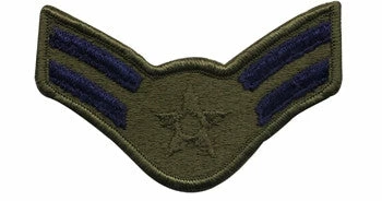 Army Navy Store Subdued - US Air Force Airman 1st Class Sew On Patch Pair A1C 1986-1992 Patches 3 Army Navy Store Subdued - US Air Force Airman 1st Class Sew On Patch Pair A1C 1986-1992 Patches