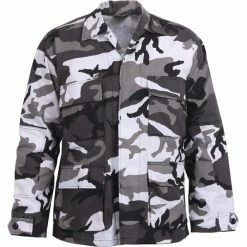 Rothco City Camouflage - Military BDU Shirt - Polyester Cotton Twill