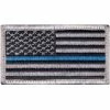 Rothco Thin Blue Line In.Support The Police In. U.S. Flag Patch Patches